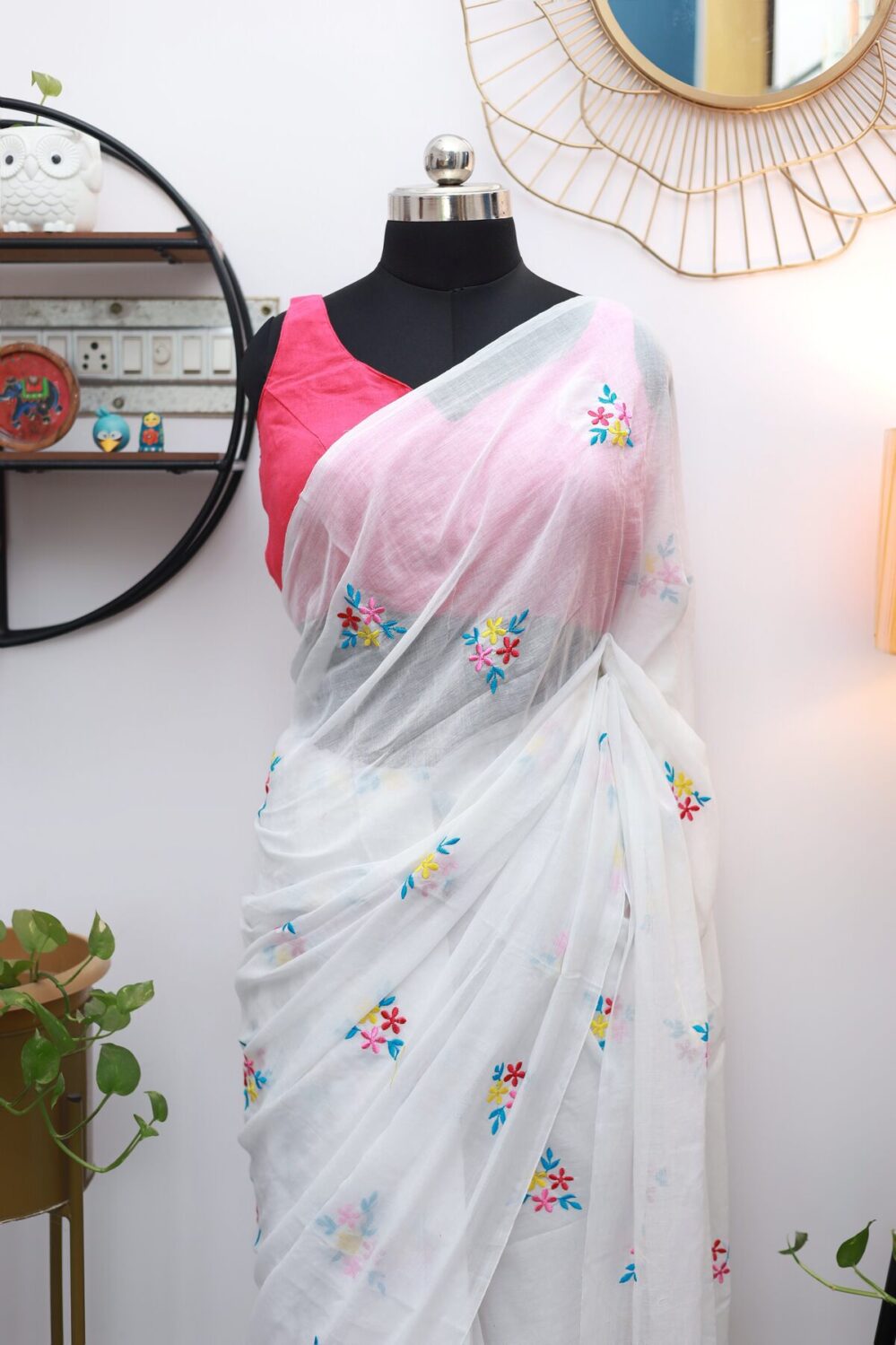 Floral Symphony  ( Saree ) - Image 2