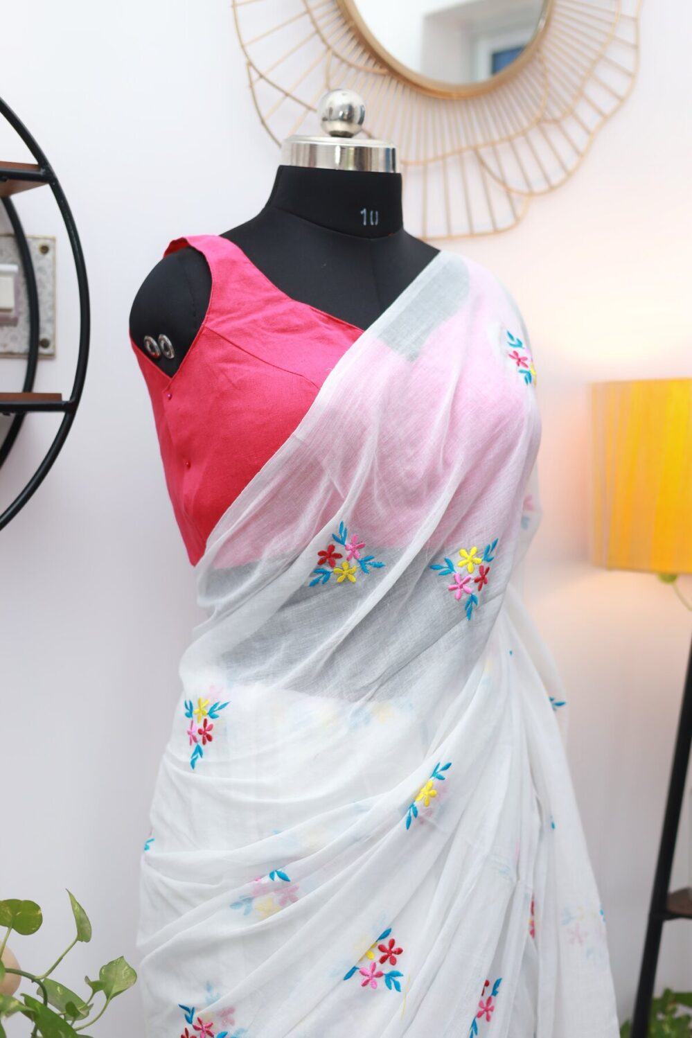 Floral Symphony  ( Saree ) - Image 3