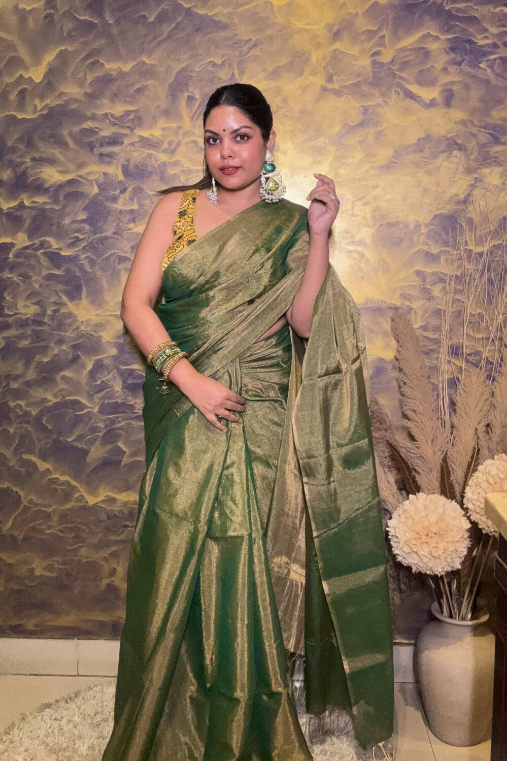 Golden Leaf ( Saree ) - Image 4