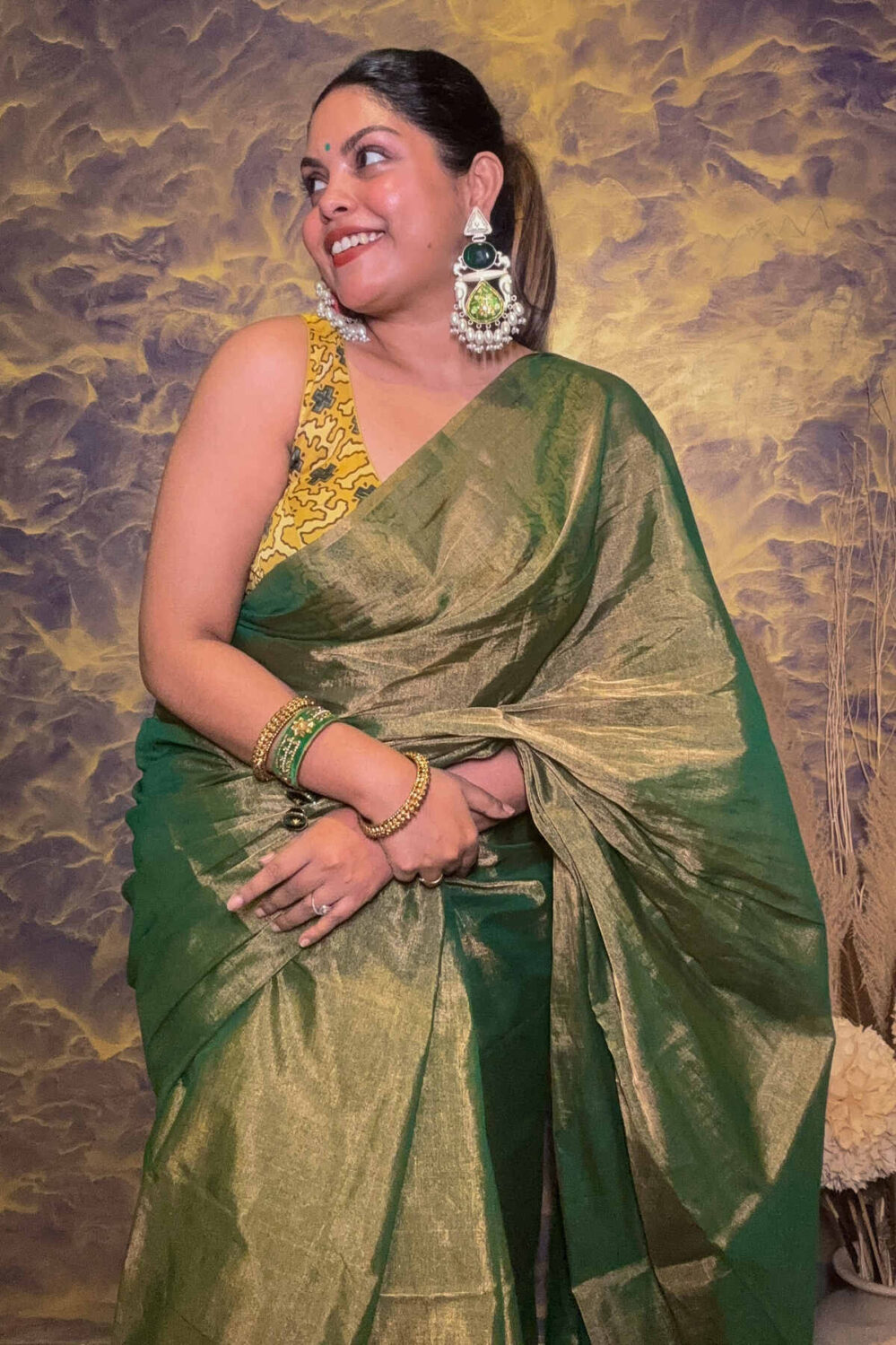 Golden Leaf ( Saree ) - Image 5