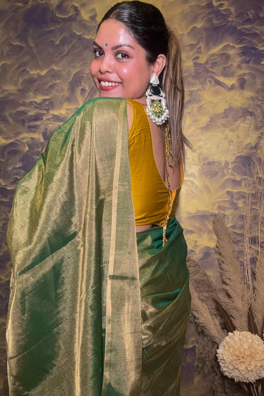 Golden Leaf ( Saree ) - Image 6