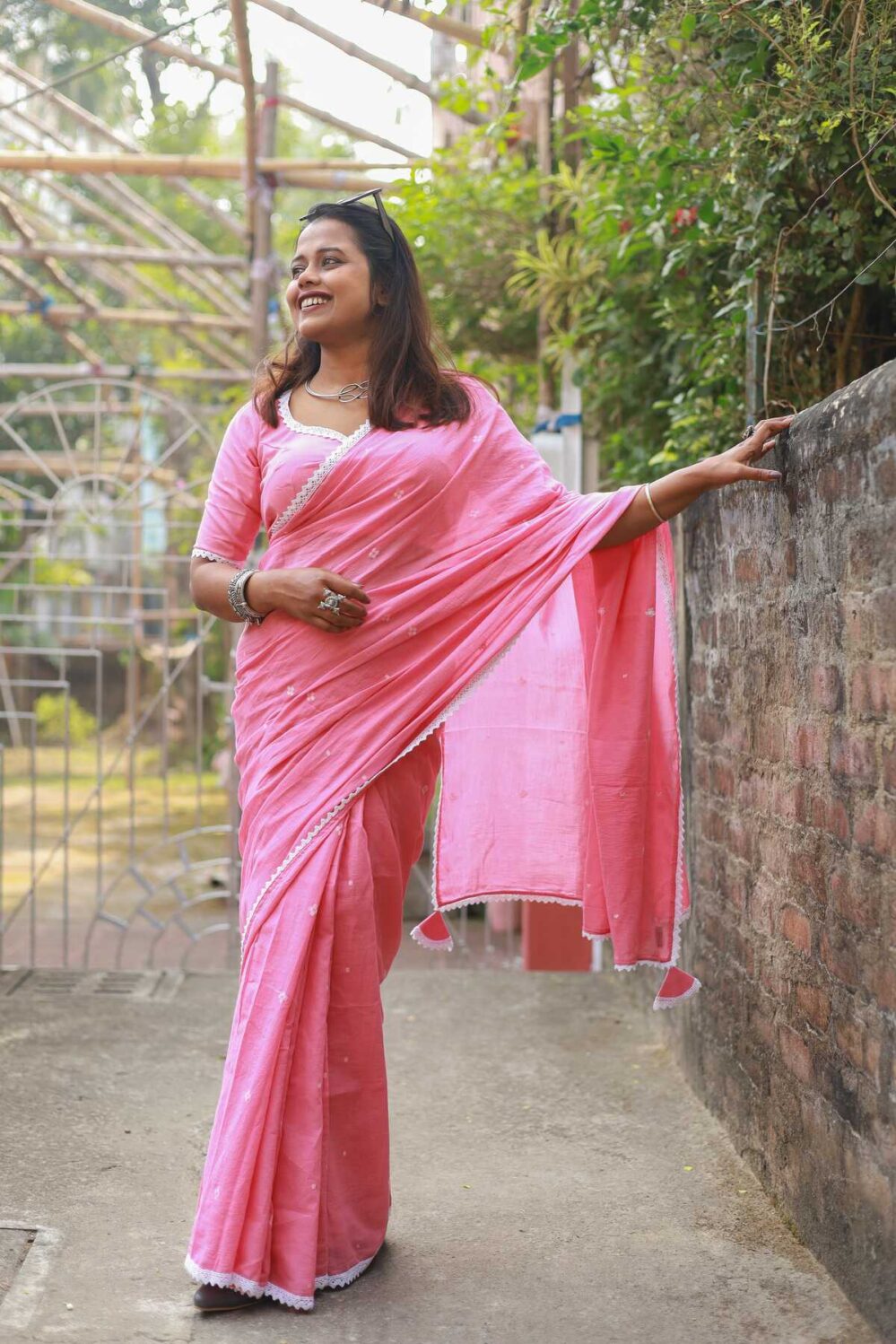 Pink Blush ( Saree ) - Image 2